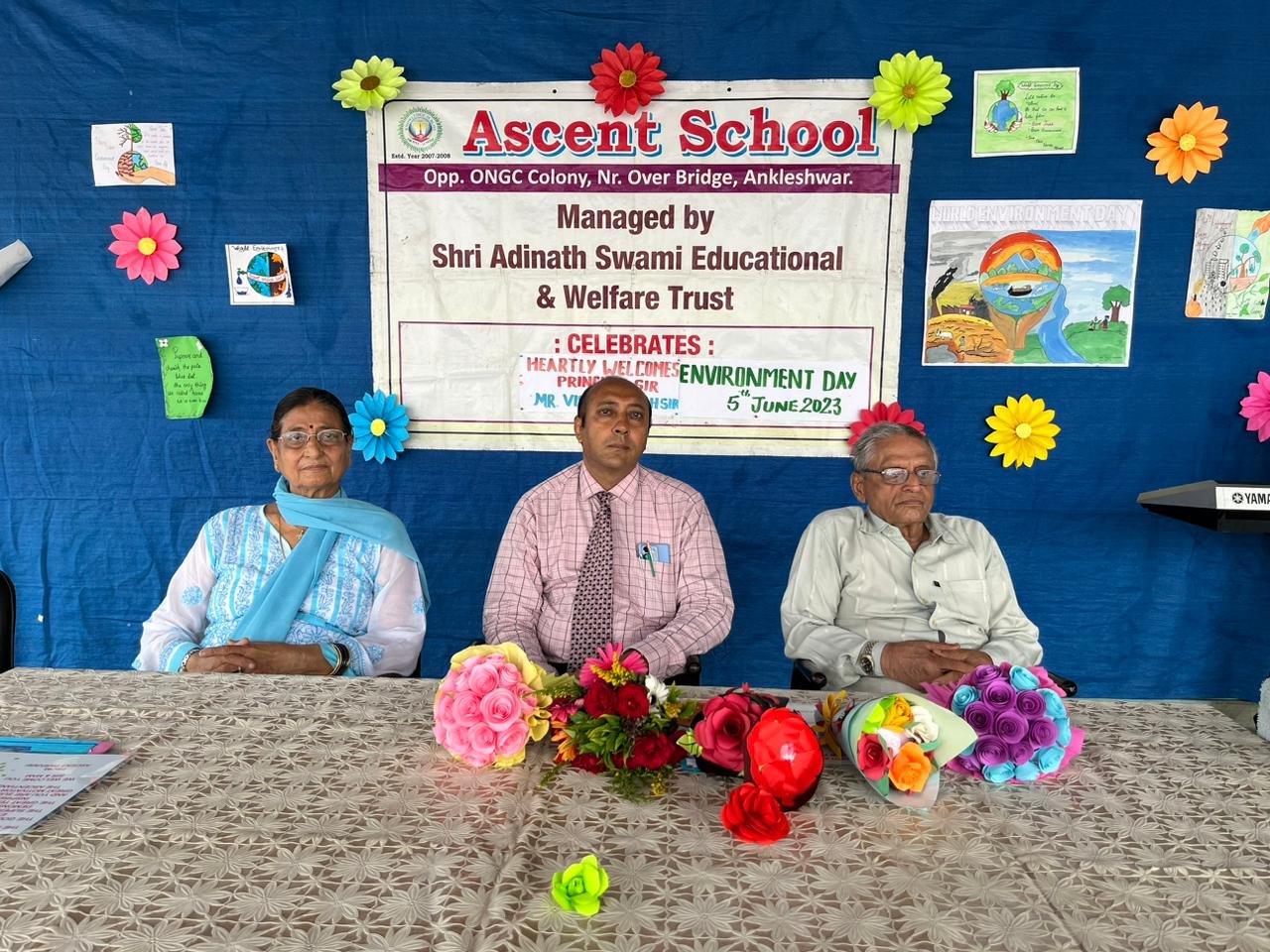 Trustee Sir and mam and Pricipal sir